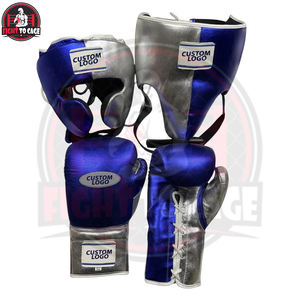 Set Completo de Boxeo, Guantes, Protectores de Golpes, Protector de Cabeza, Kit de Entrenamiento, Gimnasio, Hogar, Uso Profesional, Cuero Genuino, Personalizable, Duradero - Product Image 2