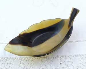 ชามเขาควายรูปทรงใบไม้ทำมือขัดเงาเหมาะสำหรับตกแต่งโต๊ะแบบชนบทอุปกรณ์เสริมห้องครัวที่เป็นมิตรต่อสิ่งแวดล้อมและไม่เหมือนใคร - Product Image 2