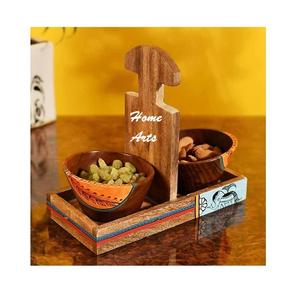 Service à noix au design fantastique avec plateau, qualité supérieure, taille personnalisée, service à chocolats et noix par Home Arts - Product Image 5