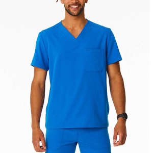 Uniforme médical en denim pour hôpital, blouses médicales durables, vêtements de travail élégants pour les médecins, les infirmières et le personnel - Product Image 1