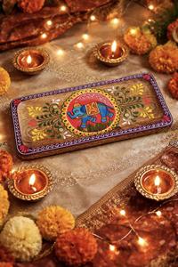 Bandeja de Servicio de Madera MDF con Recubrimiento de Esmalte, Diseño para Hoteles y Restaurantes, Utensilios de Cocina, Bandeja de Mesa de Alta Calidad - Product Image 4