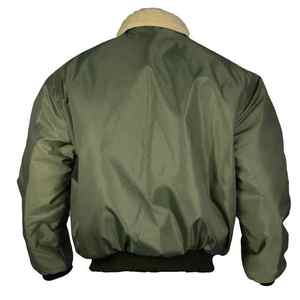 Chaqueta bomber urbana para hombre transpirable a prueba de viento de gran tamaño ajuste pedido al por mayor directo de fábrica streetwear etiqueta marca ropa personalizada - Product Image 3