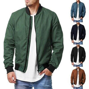 Chaqueta Bomber Varsity de Lona para Hombre, Personalizada, de Alta Calidad, con Logotipo Frontal, Servicio OEM Premium - Product Image 5