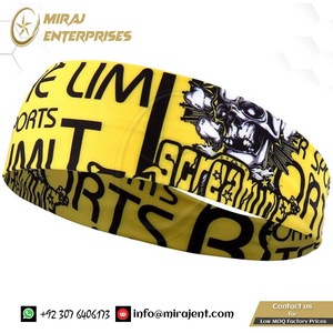 Yoga Sweatband Outdoor Gym Running Tennis Basketball <b>Ski</b> Breathable Hair Bands Men <b>Women</b> Fashion Elastic Sport <b>Headband</b> Fitness - Product Image 6