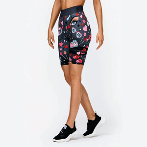 Tissu super lisse avec short de vélo en fer forgé 85% polyester 15% élasthanne extensible dans les 4 sens - Product Image 5