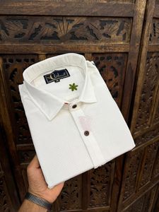 Designer de luxe mode hommes décontracté à manches longues coton respirant broderie travail imprimé motif quotidien Occasion porter-Vente en gros - Product Image 4