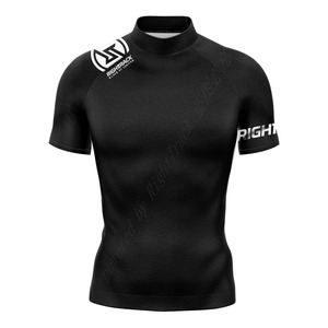 T-shirt de surf à manches courtes pour hommes Arch Wave Righttrack Performance Maillot de bain moulant Upf 50 + Rashguard Vacation Beachwear - Product Image 2