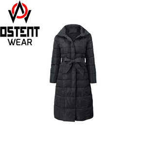 Chaqueta de burbujas de lana de alta calidad, manga larga, soporte, cierre de botón con cremallera, diseño de lona personalizable para hombres y mujeres, ropa de invierno - Product Image 4