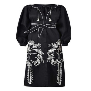 Caftán marroquí de boda y compromiso de diseño tradicional, trabajo con cuentas, Dubái, Abaya, musulmán - Product Image 1