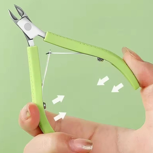 Pinza para cutículas con revestimiento de titanio de primera calidad, diseño de mandíbula de precisión duradero para uñas de los pies, logotipo personalizado, precio competitivo - Product Image 6