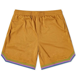 Pantalones Cortos de Baloncesto Deportivos para Hombre, Diseño Deportivo, Personalizados, de Malla Transpirable, con Parche Blanco - Product Image 1