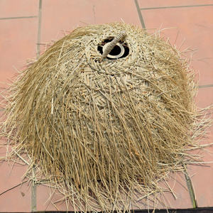 Collection 2025!!! Suspension de décoration de plafond de grande taille en jonc de mer naturel, lustres et lampes suspendues pour décorations - Product Image 3