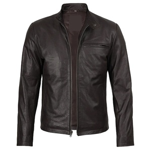 2026 OEM Latest Design <b>Genuine</b> Dark Brown Cowhide <b>Leather</b> <b>Jacket</b> For Men's 100%High Quality Low MOQ Winter Fashion Heated <b>Jacket</b> - Product Image 1