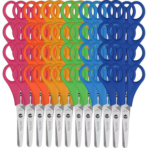 Dentavex Corporation 5 pulgadas Blunt Safety Student Kids Tijeras Mango de plástico para uso escolar para niños - Product Image 1