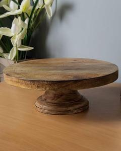 Présentoir à gâteau en bois Vente en gros Présentoir à dessert en bois personnalisé Présentoir à gâteau en bois rustique de haute qualité - Product Image 2