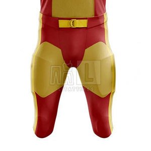 Uniforme de Fútbol Americano de Última Moda y Mejor Calidad, Diseño Reciente con Mangas Cortas, Transpirable, Absorbente de Humedad, 100% Poliéster - Product Image 4