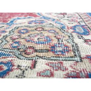 Alfombra de Lana Anudada a Mano de Gran Tamaño, Diseño de Medallón Rojo y Naranja, para Sala de Estar, Pasillo Rectangular, Modelo Pae-2413 - Product Image 3