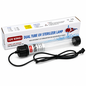 <span class=keywords><strong>Lampe</strong></span> stérilisatrice <span class=keywords><strong>UV</strong></span> haute efficacité <span class=keywords><strong>pour</strong></span> aquarium et <span class=keywords><strong>bassin</strong></span> à poissons, submersible, étanche, clarificateur <span class=keywords><strong>UV</strong></span> à tube simple ou double, 10W-60W - Product Image 4