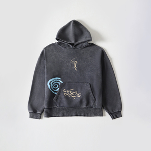 Custom 500 Gsm Cropped Hoodies <b>Thick</b> <b>Fleece</b> French Terry Blank Oversized Hoodie Boxy fit Cotton Heavyweight boxy Hoodie for men - Product Image 1