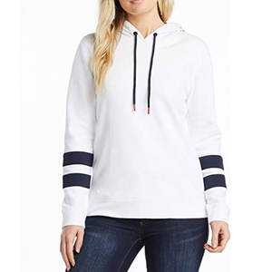 เสื้อฮู้ดดี้ผู้หญิงไซส์ใหญ่ แขนยาว สไตล์ลำลองแนวสตรีท เสื้อฮู้ดดี้ผู้หญิงทันสมัย ผ้าคอตตอนผสม สวมใส่สบายๆ ในชีวิตประจำวัน - Product Image 1