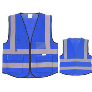 Chaleco DE SEGURIDAD personalizable sin mangas de color sólido duradero y resistente al agua hecho en Pakistán a la venta con logotipo personalizado - Product Image 2