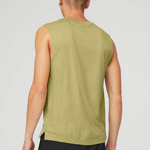 เสื้อกล้ามลายกราฟิกสำหรับผู้ชายเสื้อกีฬาแบบถักทรงหลวม - Product Image 3