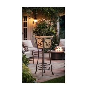 Décoration de sol de jardin à la maison de qualité supérieure dernière conception de fil pots de fleurs et jardinières en métal avec finition enduite de poudre - Product Image 1