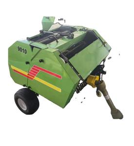 Round Straw Hay <b>Baler</b> Easy-to-Use Farm and Field Work Machine with Motor and Gearbox Core Components - Product Image 4