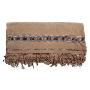 Men's Winter <b>Wool</b> Shawl-Warm Soft Breathable 300g Traditional Solid Color Formal Casual <b>Wrap</b> for Middle Eastern Style - Product Image 1