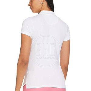 เสื้อโปโลสำหรับผู้หญิงเสื้อยืดผ้าคอตตอนไซส์ XL ขนาดใหญ่พิเศษพิมพ์ลายแบบเรียบสำหรับฤดูร้อน - Product Image 2