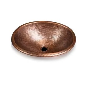 Trendy Hammered <b>Copper</b> Sink With Timeless Appeal Adds Luxury And Warmth To Contemporary Kitchens - Product Image 5