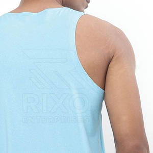 Ropa de entrenamiento Camiseta sin mangas hecha a medida para hombres Ropa de gimnasio Hombres Camiseta sin mangas Transpirable Hombres Camiseta sin mangas - Product Image 4