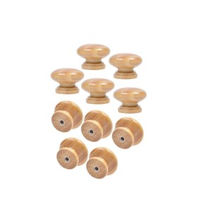 Tiradores de puerta de madera modernos Cajón de madera Muebles Perillas de gabinete Cajón de puerta Perillas de madera - Product Image 1