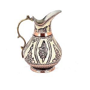 Gran oferta con jarra de almacenamiento de agua de Metal de cobre con acabado único, accesorios de cocina, mesa de agua, servicio de agua y jarra elegante - Product Image 5