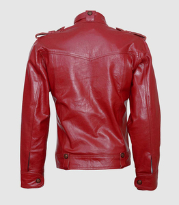 Chaqueta Bomber de Lona y Cuero para Hombre, Estilo Casual, Alta Calidad, Cuello Alto, Resistente al Viento, Transpirable, Colores Personalizables - Product Image 5