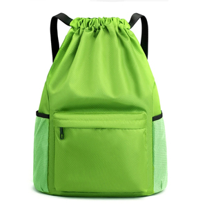 Mochila de bolsillo con cordón de nailon impermeable de gran capacidad para hombres/mujeres, nueva bolsa de viaje deportiva para Fitness, de talla grande para hombres - Product Image 6
