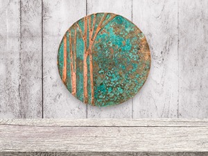 การตกแต่งงานศิลปะบนผนังโลหะร่วมสมัยประติมากรรมเหล็กทำด้วยมือมีสไตล์สำหรับห้องนั่งเล่นห้องนอนสำนักงาน - Product Image 2