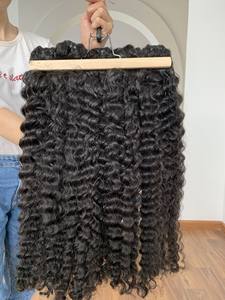 ผมคนแบบมีเรมี่แท้100% เส้นผมลอนธรรมชาติเกรด12A - Product Image 3