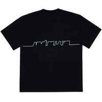 Camiseta de Punto Antiarrugas para Hombre, Transpirable, con Protección UV, Logotipo Frontal Estampado de Alta Calidad, Informal, de Manga Corta, de Secado Rápido