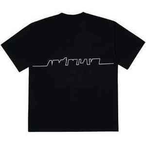 T-shirt en coton tricoté anti-rides pour homme, respirant, protection UV, imprimé en relief de haute qualité, décontracté, manches courtes - Product Image 5