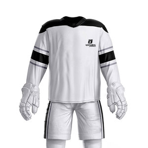 Uniforme de hockey sur glace sur mesure, prix de gros, uniforme de hockey sur glace respirant à séchage rapide, à vendre - Product Image 5