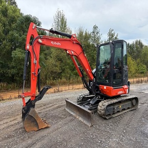 Mini-pelle Kubota U55-5 de 5 tonnes de qualité supérieure utilisée pour la construction agricole Boîte de vitesses Pompe Roulement de moteur Chenille Acheter maintenant - Product Image 3