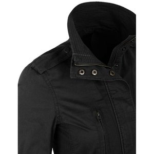 Manteau long classique en duvet vintage imperméable à capuche pour femme, en mélange de polyester, de haute qualité, vente en gros, personnalisé, décontracté - Product Image 3