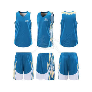 Uniforme de basket-ball de taille adulte léger ensemble uniforme de basket-ball personnalisé pour les hommes et les jeunes vêtements d'équipe - Product Image 1