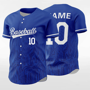 Camiseta de Béisbol con Estampado por Sublimación Personalizada, Transpirable, Cómoda, Unisex, Camisetas de Béisbol al por Mayor, OEM - Product Image 5