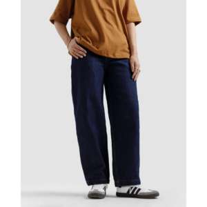 กางเกงยีนส์ทรงตรงสไตล์วินเทจ Y2K แบบ Stonewashed ตกแต่งด้วยลายปะติดปะต่อสไตล์ฮิปฮอป ปักลาย ดีไซน์แบบ Multi-Washed ทรงหลวมสำหรับฤดูหนาว - Product Image 2