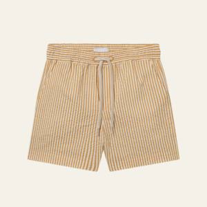 Pantalones cortos para hombre con logotipo personalizado, cintura media, comodidad, elástico, sublimado, elástico, tela Oxford, secado rápido, patrón sólido, pantalones cortos de baño - Product Image 1