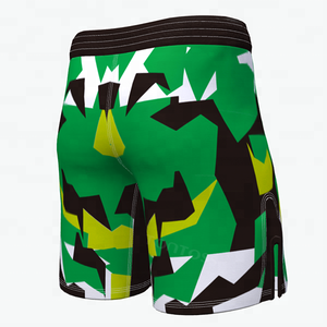 Top trending MMA Boxing Short para hombres Tallas grandes Ajuste cómodo Impresión 3D Custom MMA Soft Quick Dry Fabric Boxing Shorts - Product Image 4