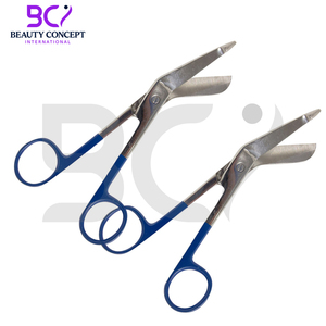 กรรไกรผ้าพันแผลผ่าตัดสีฟ้ามีขนาดที่กำหนดเองแหล่งจ่ายไฟแบบแมนนวล - Product Image 6