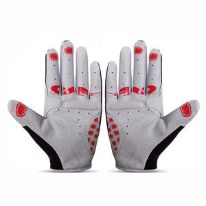 Guantes de Ciclismo para Exteriores, Antideslizantes, Transpirables, Impermeables, con Protección UV, de Neopreno/Cuero/Poliéster, Color Personalizable - Product Image 3